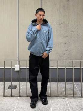 「XLARGE（エクストララージ）のアイテム」を使った、香村大貴さん（メンズ・165cm）の秋コーディネート
