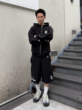 香村大貴さん（メンズ・165cm）の春コーディネート