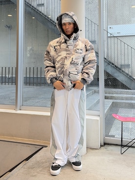 香村大貴さん（メンズ・165cm）の秋コーディネート