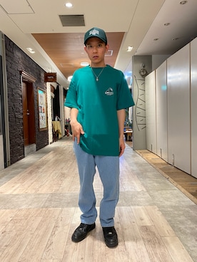 香村大貴さん（メンズ・165cm）の夏コーディネート