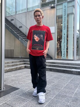 香村大貴さん（メンズ・167cm）の夏コーディネート