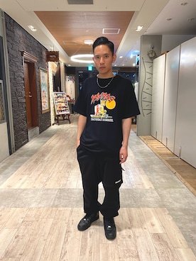 香村大貴さん（メンズ・165cm）の夏コーディネート