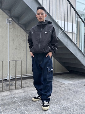 香村大貴さん(メンズ・166cm)の秋コーディネート