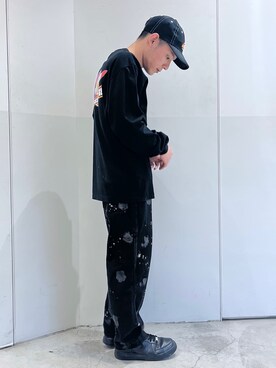 香村大貴さん（メンズ・166cm）の春コーディネート