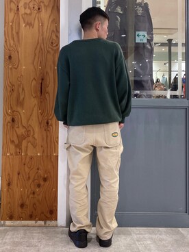 香村大貴さん（メンズ・166cm）の冬コーディネート