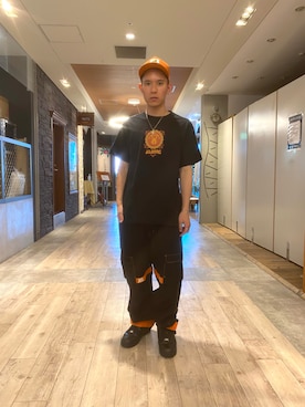 香村大貴さん（メンズ・165cm）の夏コーディネート