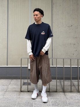 香村大貴さん（メンズ・165cm）の春コーディネート