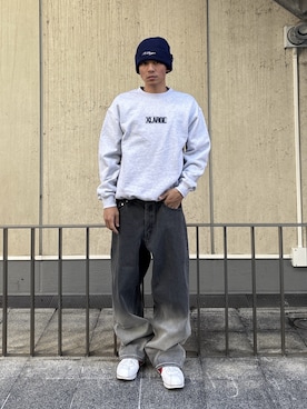 香村大貴さん（メンズ・165cm）の冬コーディネート