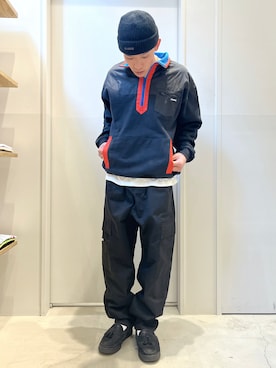 香村大貴さん(メンズ・166cm)の冬コーディネート