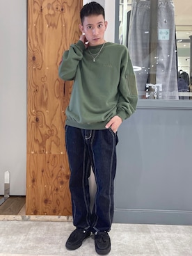 香村大貴さん（メンズ・165cm）の秋コーディネート