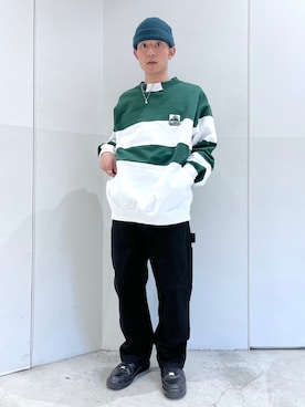 香村大貴さん（メンズ・166cm）の春コーディネート