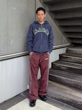 香村大貴さん（メンズ・165cm）の秋コーディネート
