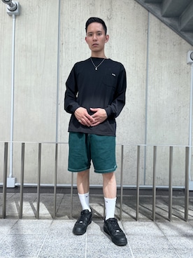 香村大貴さん（メンズ・166cm）の夏コーディネート