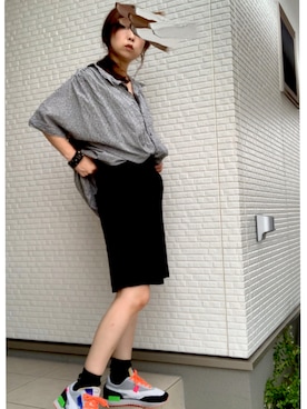 nayukiさん（レディース・156cm）の夏コーディネート