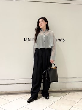 矢作（yahagi）さん（レディース・158cm）の冬コーディネート