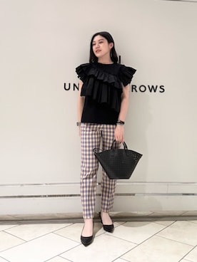 UNITED ARROWS（ユナイテッドアローズ）の「コンビ プリーツ T