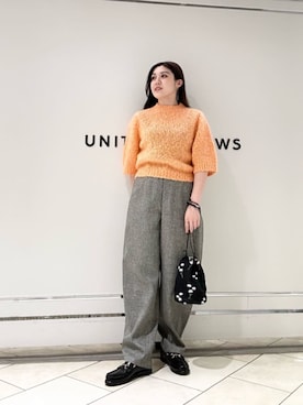 「LOEFF」｜矢作（yahagi）さん（レディース・158cm）の秋コーディネート
