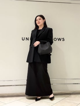 「UNITED ARROWS（ユナイテッドアローズ）のアイテム」を使った、矢作（yahagi）さん（レディース・158cm）の春コーディネート