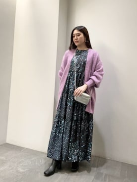 矢作（yahagi）さん（レディース・158cm）の冬コーディネート