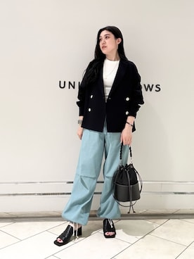 矢作（yahagi）さん（レディース・158cm）の夏コーディネート