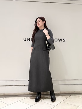 「LOEFF」｜矢作（yahagi）さん（レディース・158cm）の秋コーディネート