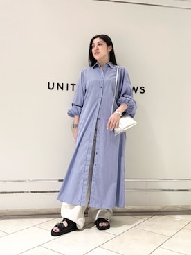 「TICCA（ティッカ）のアイテム」を使った、矢作（yahagi）さん（レディース・158cm）の夏コーディネート