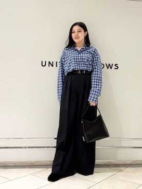 「LOEFF（ロエフ）のアイテム」を使った、矢作（yahagi）さん（レディース・158cm）の秋コーディネート