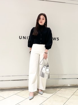 矢作（yahagi）さん（レディース・158cm）の春コーディネート