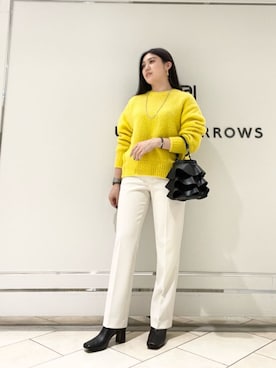 矢作（yahagi）さん（レディース・158cm）の冬コーディネート