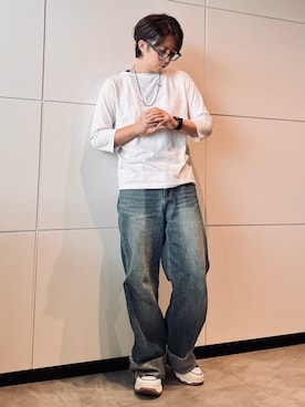 「アイテム（フレグランス、ホワイト系）」を使った、‪mochiさん（メンズ・171cm）の夏コーディネート