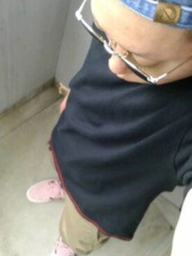 「HBNS（ハバノス）のアイテム」を使った、Rickyさん（メンズ・165cm）の冬コーディネート