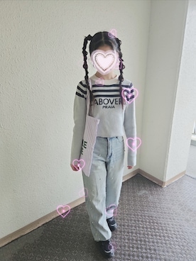 「FLYING TIGERS（フライングタイガー）のアイテム（バッグ）」を使った、rikariさん（レディース・155cm）の冬コーディネート