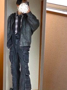 「FILA（フィラ）のアイテム」を使った、さとうさん（メンズ・167cm）の冬コーディネート