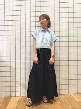 「アイテム（サンダル）」を使った、kotominchiさん（レディース・153cm・20代）の春コーディネート