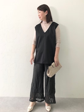 Fujichi15さん（レディース・159cm）の春コーディネート