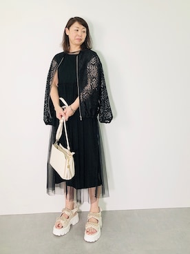 Fujichi15さん（レディース・159cm）の夏コーディネート