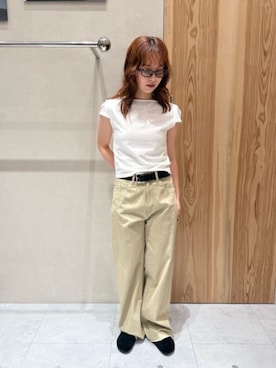 「ATTISESSION（アティセッション）のアイテム」を使った、稲本（inamoto）さん（レディース・160cm）の夏コーディネート