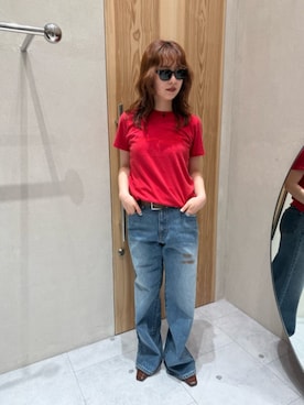 「ATTISESSION（アティセッション）のアイテム」を使った、稲本（inamoto）さん（レディース・160cm）の夏コーディネート