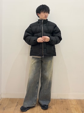 「アイテム（ブルゾン）」を使った、yukiさん（メンズ・168cm）の秋コーディネート