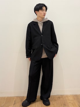 「アイテム（その他アウター）」を使った、yukiさん（メンズ・168cm）の秋コーディネート