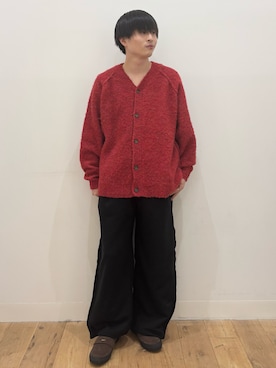 「SENSE OF PLACE by URBAN RESEARCH（センスオブプレイスバイアーバンリサーチ）のアイテム（カーディガン/ボレロ）」を使った、yukiさん（メンズ・168cm）の秋コーディネート