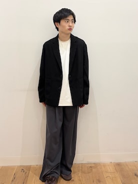 「アイテム（その他アウター）」を使った、yukiさん（メンズ・168cm）の秋コーディネート
