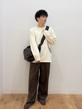 「SENSE OF PLACE by URBAN RESEARCH（センスオブプレイスバイアーバンリサーチ）のアイテム」を使った、yukiさん（メンズ・168cm）の秋コーディネート