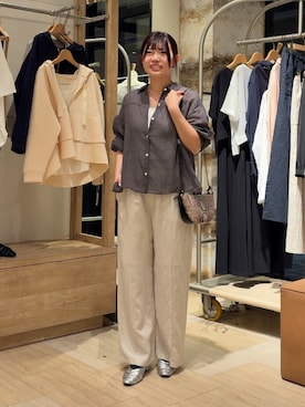 「アイテム（シューズ）」を使った、うたさん（レディース・158cm）の春コーディネート