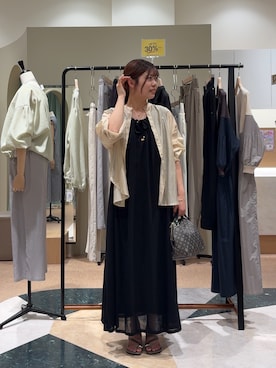 「アイテム（ワンピース）」を使った、utauta71さん（レディース・158cm）の夏コーディネート