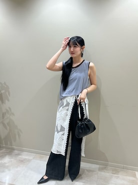 IEHISA_162cmさん（レディース・162cm）の夏コーディネート