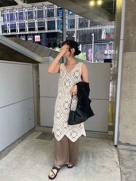IEHISA_162cmさん(レディース・162cm)の夏コーディネート