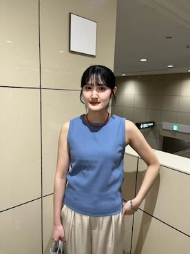 IEHISA_162cmさん（レディース・162cm）の夏コーディネート