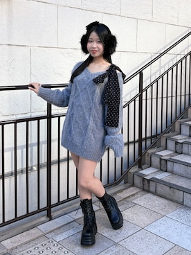 rikooliveさん（レディース・155cm）の冬コーディネート