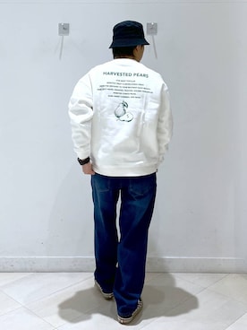 「アイテム（スウェット）」を使った、はやぴーさん（メンズ・162cm）の冬コーディネート